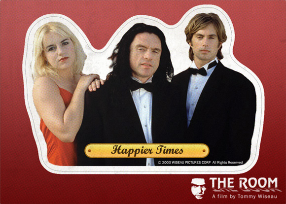 the room sticker Tommy Wiseaus The Room Trading cards