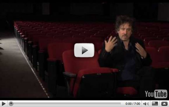 tim pic on Design You Trust tim Behind the Scene video of Tim Burton