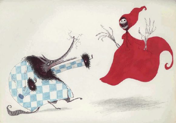 timburtondrawingatmoma2 pic on Design You Trust timburtondrawingatmoma2 Behind the Scene video of Tim Burton