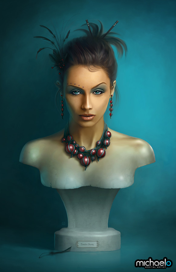 timeless beauty michaelo 40 Fantastic Illustrations by Michael Oswald