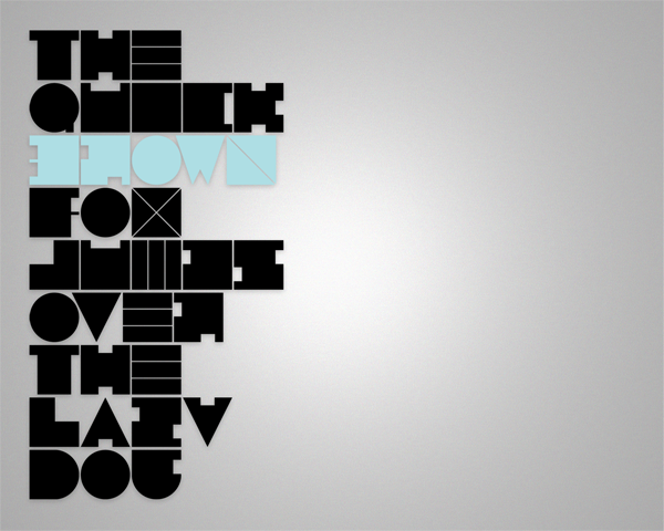 Decavision Font. tyyp Decavision Font.