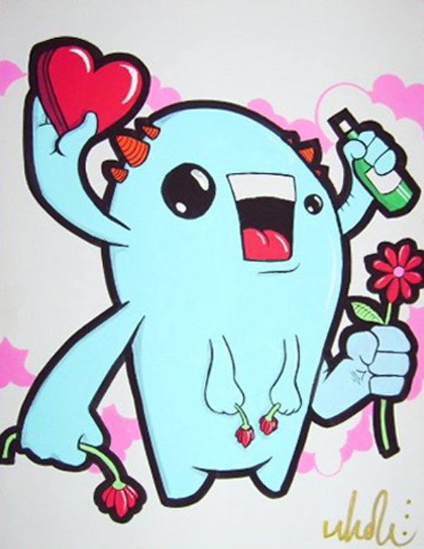 uhohgraffiti pic on Design You Trust uhohgraffiti UK Graffiti Artist Uh Oh launches new website