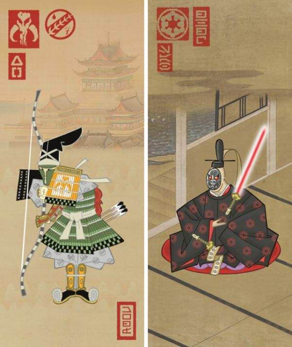 Star Wars in Ancient Japan untitled1 Star Wars in Ancient Japan