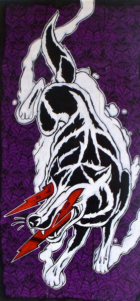 Interesting wolf paintings from Stephen Herko use2. Interesting wolf paintings from Stephen Herko