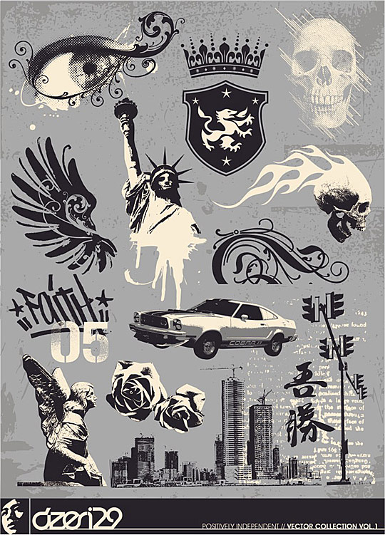 Cool and free stock vector sets vsv01 Cool and free stock vector sets