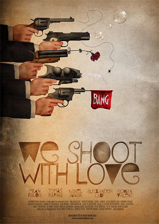 weshootwithlove 01 pic on Design You Trust weshootwithlove 01 Short film stop motion animation : « We Shoot With Love » by Daniel Spacek