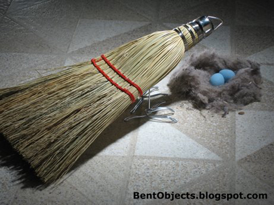 whiskbroombird Wire iron, some objects, fruits and vegetables is Bent Objects!