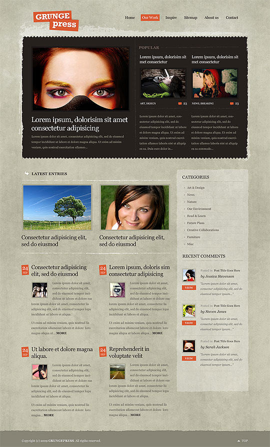 Magazine wordpress themes for your inspiration wp03 Magazine wordpress themes for your inspiration