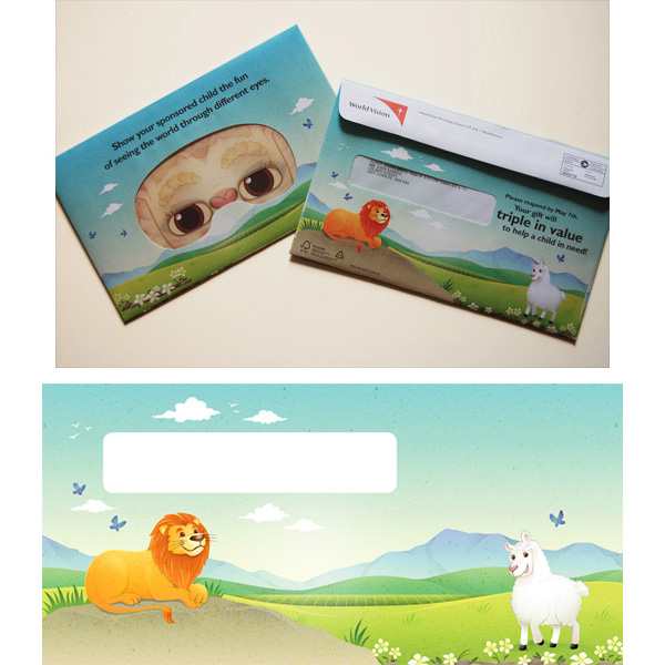 wv600 pic on Design You Trust wv600 Charlene Chua World Vision spring mailer
