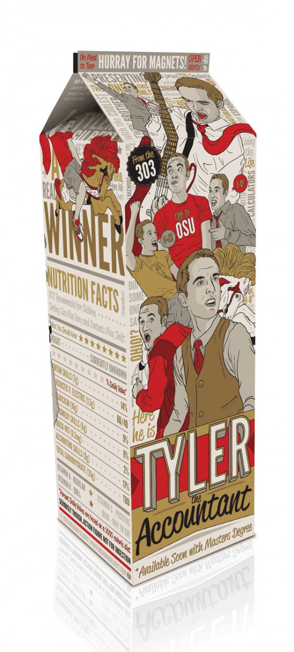 Tyler the Accountant Packaging