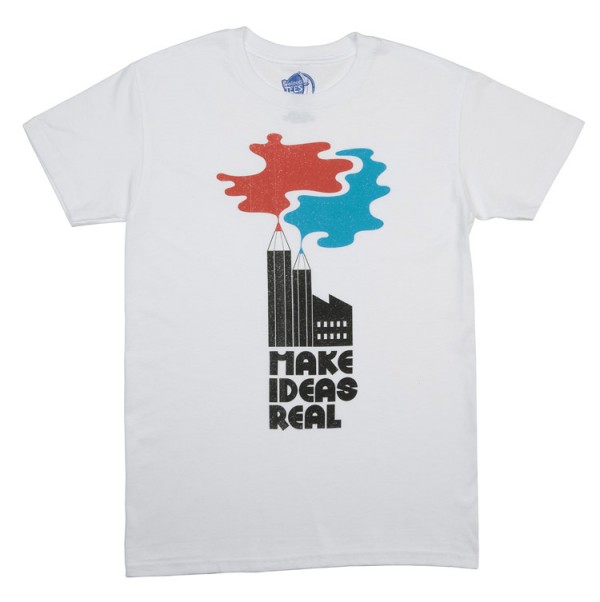 Make Ideas Real graphic t-shirt