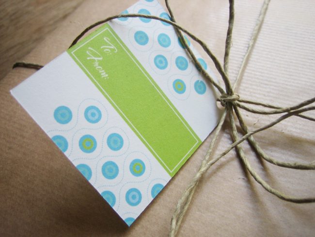 DIY Printable Gift Tags