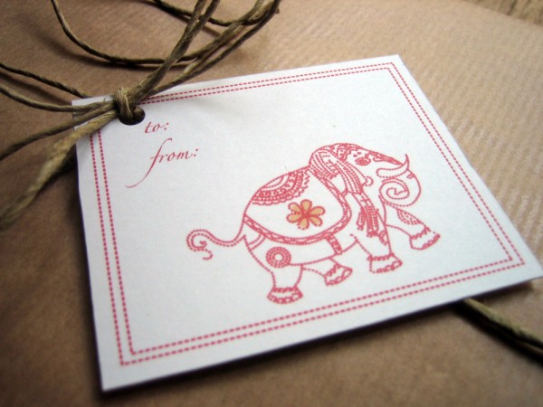 DIY printable gift tag