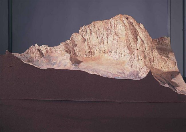 3d Hand Made Models Of Mountain Reliefs