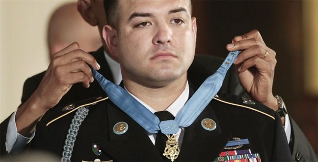 Obama Bestows Medal Of Honor On Soldier Who Lost His Hand