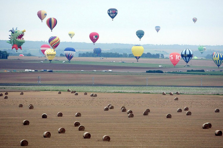 Hot Air Balloon Festival In France