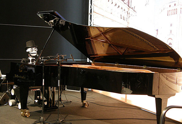 A Piano Playing Robot