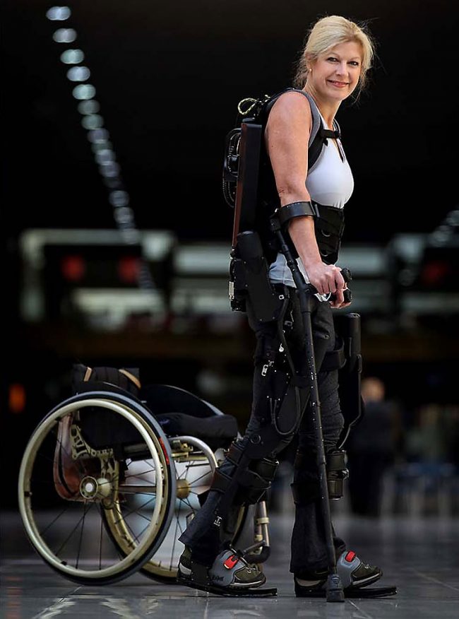 Robotic Exoskeletons Help The Paralyzed Walk Again