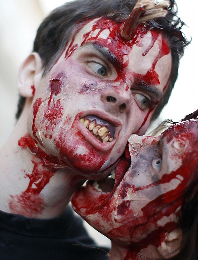 Zombie Flashmob Surprises Film Festival 