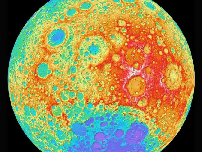 Nasa Releases Sharpest Ever Moon Map