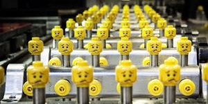 Lego Production Factory in Billund, Denmark