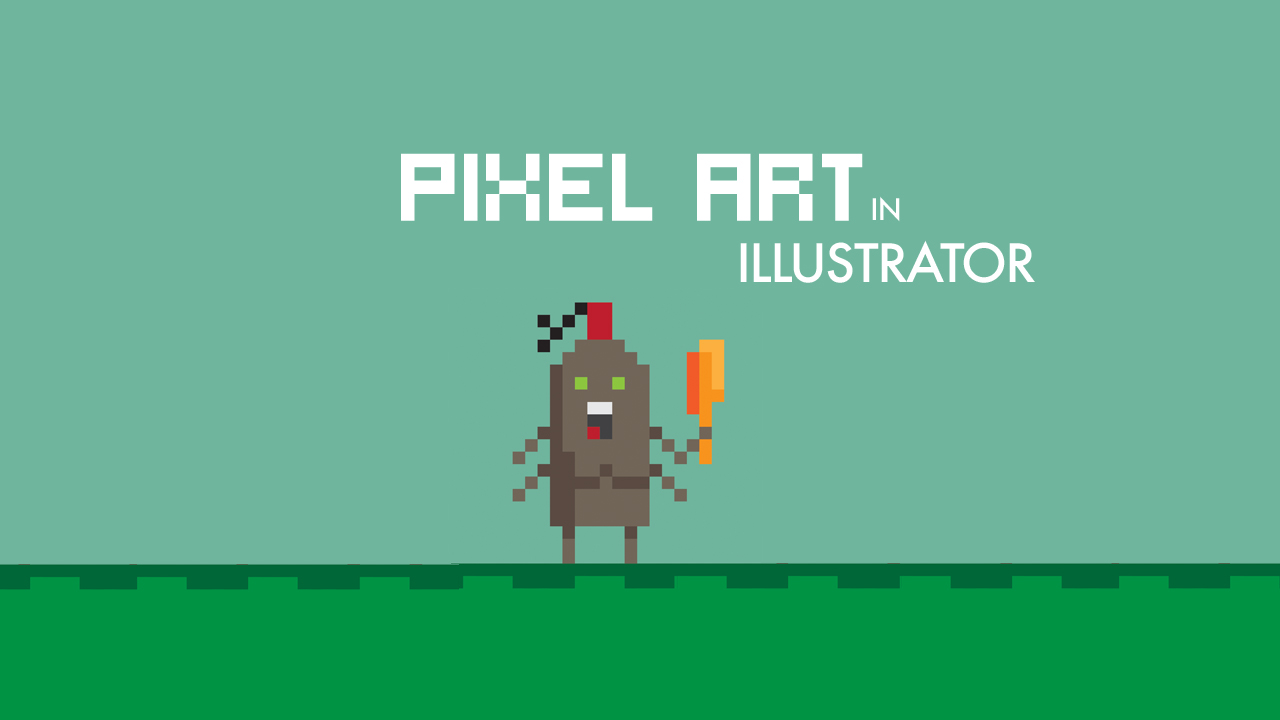Pixel Art in Illustrator » Design You Trust — Design Daily Since 2007