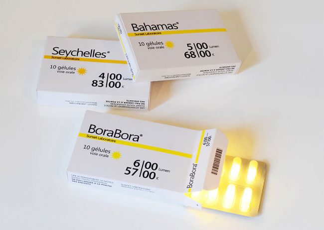 Sunlight Tablets Sunlight Pills by Sunset Laboratories » Design You Trust — Design Daily ...