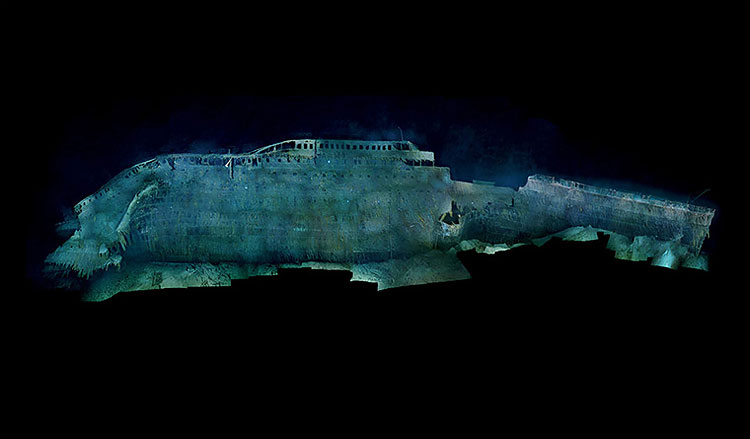 Unseen Titanic: First Ever Complete Views of the Wreck » Design You Trust