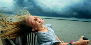 Photo of the Day: A Girl on the Ocean
