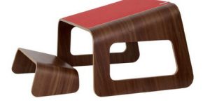 Knelt Desk and Seat for Children by Ubiquity Design Studio