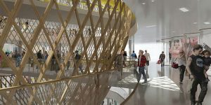 Shopping Mall Interior by Agence Search
