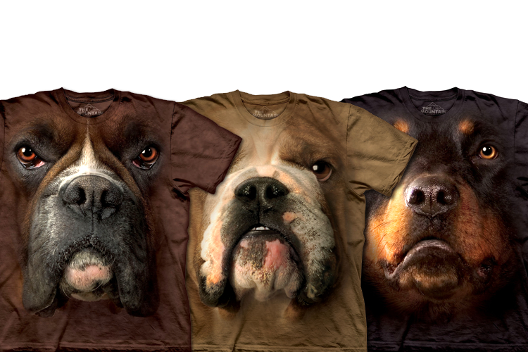 the-mountain-dog-face-tee-shirts » Design You Trust