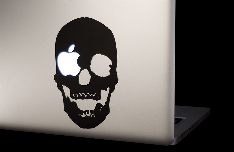 The Skull Stickers By Frenchstickers