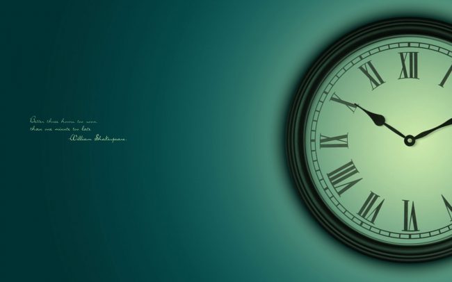 Clock Hd Desktop And Mac Wallpaper