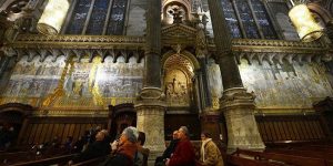 The Interior of the Fourviere Basilica in Lyon