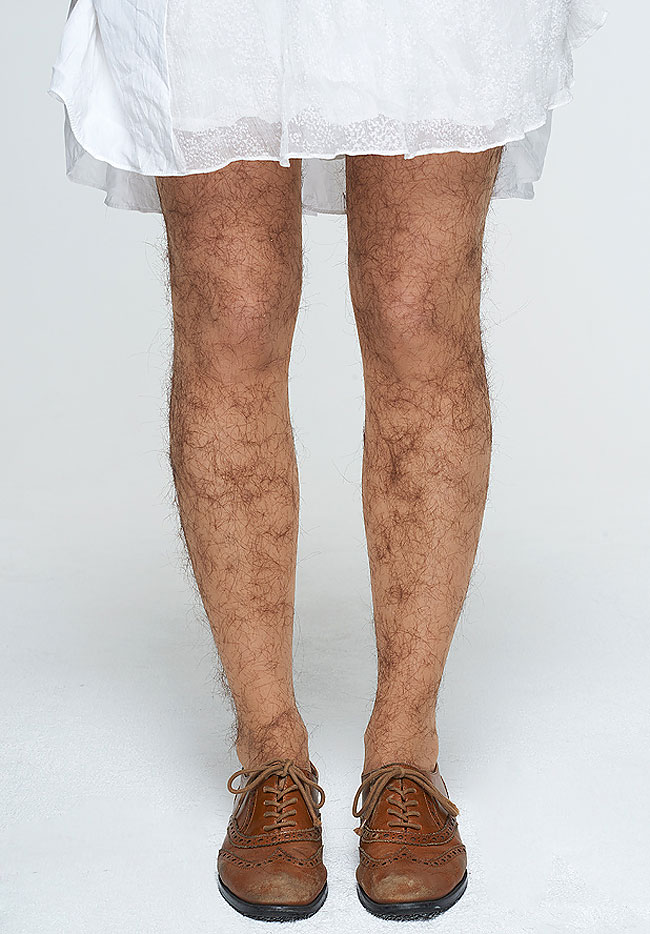 Scary Homemade Hairy Tights » Design You Trust