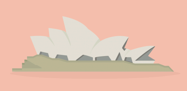 Famous Landmarks Icon Set 03