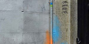 Splashes of Colors on Streets of Madrid