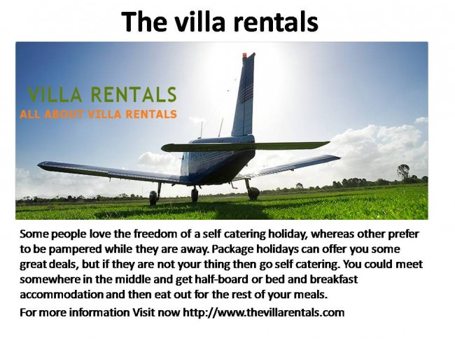 The Villa Rentals