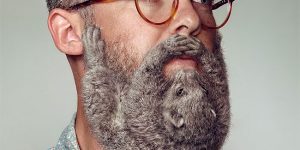 A Razor Brand is Trying to Dispel the ‘Sexy Beard’ Myth with Ads Showing Rodents Clinging to Men’s Faces