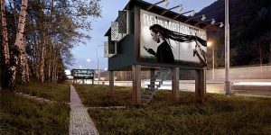 Billboard Houses For The Homeless