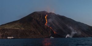 Stromboli Volcano Erupts in Italy