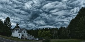 Undulatus Asperatus: An Epic And Rare Cloud Formation