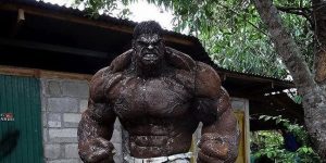 This Badass Metal Hulk Sculpture By Ban Hun Lek