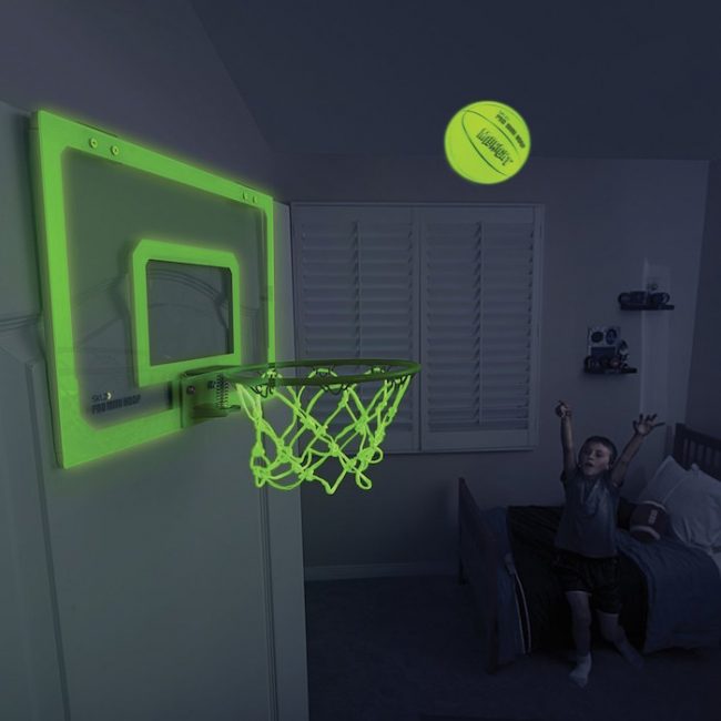 Glow In The Dark Indoor Basketball Hoop 01