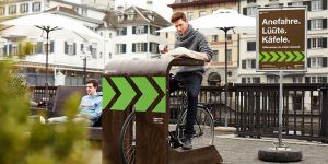 Bicycle Cafe in Zurich, Switzerland