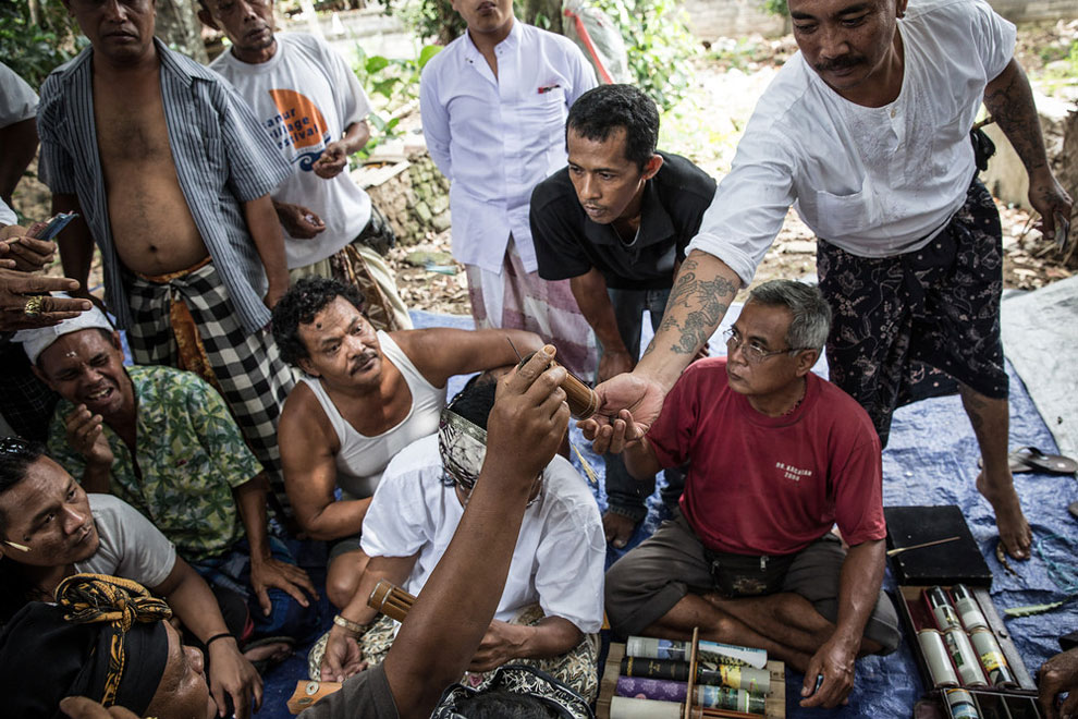 Traditional Cage Fighting in Bali
