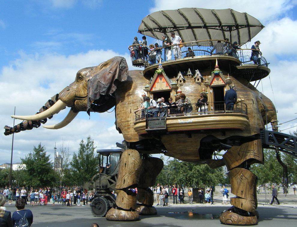 The Fantastic Mechanical Creatures of the Isle of Nantes