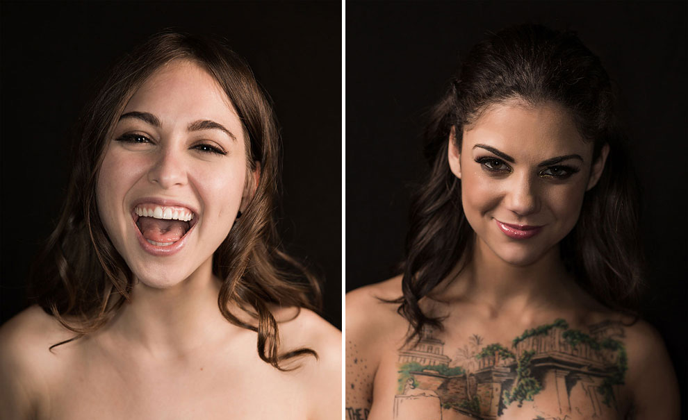 Photographer Captures Intimate And Unguarded Portraits Of Porn Stars Â»  Design You Trust