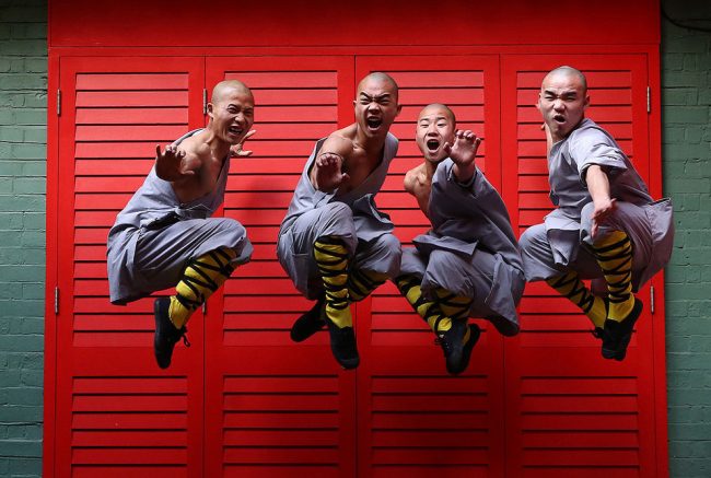 Shaolin Monks Soar Into London » Design You Trust — Design Daily Since 2007